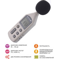 Цифровой шумомер с функцией регистратора МЕГЕОН 92140 к0000006705