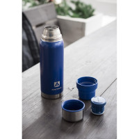 Термос с молотковой эмалью Арктика 0.75 л, синий 106-750-BL