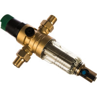 Фильтр 1/2, для холодной воды, с регулятором давления, d52.5 Гейзер Бастион 7508155233 32681