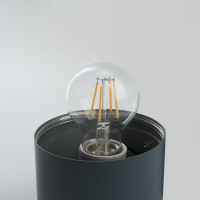 Садово-парковый светильник FERON DH0802 230V 2х60Вт серый 06299