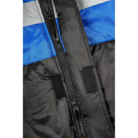 Зимний костюм с полукомбинезоном Мегрес-2 СОП Факел (ткань OxLine, 90) васильковый/черный; 52-54; 170-176 87468913.005