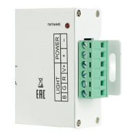 Контроллер для светодиодной ленты с П/У FERON белый, 18А12-24V, LD56, артикул 21558