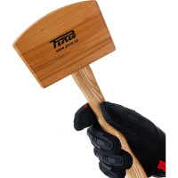 Киянка деревянная квадратная 140x65 мм PINIE 52-2