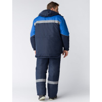 Зимний костюм Факел Сибер СОП, темно-синий/васильковый, р. 64-66, рост 170-176 87468920.011