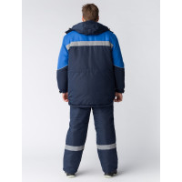 Зимний костюм Факел Сибер СОП, темно-синий/васильковый, р. 64-66, рост 170-176 87468920.011