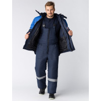 Зимний костюм Факел Сибер СОП, темно-синий/васильковый, р. 64-66, рост 170-176 87468920.011