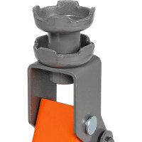 Домкрат подкатной 2т Airline MIN - 125 мм, MAX - 320 мм AJ-2F-320