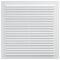 Решетка вентиляционная вытяжная АБС 234х234 мм белая ERA 2323С 233-026