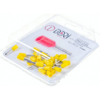 Наконечник втулочный изолированный DORI 1мм2 25 шт 2616