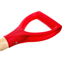 Укороченная совковая лопата Землеройка 0118-ЧР