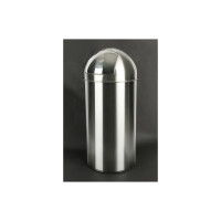 Ведро из нержавеющей стали Nofer с крышкой push-open, 35 л 14116.2.B