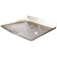 Алюминиевая лопата для снега без черенка Спец Движок 3-бортная, 500х600 мм КПБ-3Б-500Н