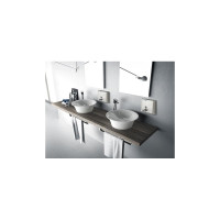 Диспенсер для мыла Nofer нержавеющая сталь матовый 1200 мл квадратный 03004.S