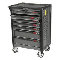 Тележка инструментальная (7 секций, серая, на колесах) JTC 5021C