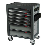 Тележка инструментальная (7 секций, серая, на колесах) JTC S1074