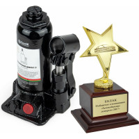 Домкрат БелАК 3 т, TUV, 2 клапана БАК.00027