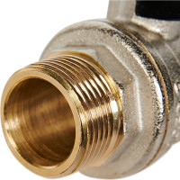 Шаровый кран Н/В Ду-20 /3/4" ручка черная Bugatti OREGON 03050068