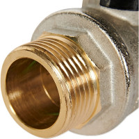 Шаровый кран Н/В Ду-25 /1" ручка черная Bugatti OREGON 03050074