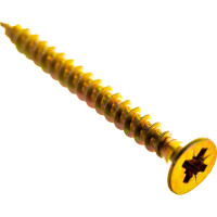 Шуруп, жёлтый цинк Крепежная техника 4,0х40 650шт 431344 БК