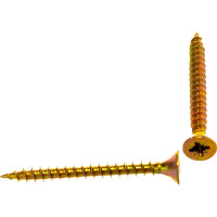 Шуруп, жёлтый цинк Крепежная техника 4,0х40 650шт 431344 БК