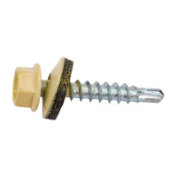 Кровельный саморез, слоновая кость Крепежная техника 4,8х29 RAL 1014 250шт 420400 БК