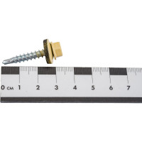 Кровельный саморез, слоновая кость Крепежная техника 4,8х29 RAL 1014 250шт 420400 БК