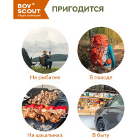 Складной нож BOYSCOUT Рейнджер 11.5/20см, в чехле 61287