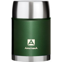 Термос для еды Арктика с супер-широким горлом, 1 л, зеленый 306-1000A-GN
