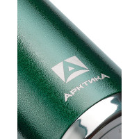 Термос Арктика 0.5л, с молотковой эмалью, зеленый 106-500-GN