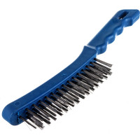 Кордщетка (ручная, 3-рядная, стальная, 280 мм) КОБАЛЬТ 248-641