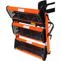 Трехкассетная сушка мобильная ИК WIEDERKRAFT WDK-3AT