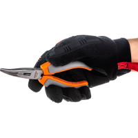 Изогнутые тонкогубцы 150 мм Кратон Standart 2 12 02 009