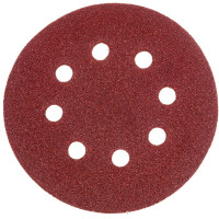 Круг шлифовальный (5 шт; 125 мм; P100; 8 отв.) MOS 39835М