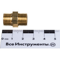 Ниппель 1/4 латунный Uni-Fitt 600G0000