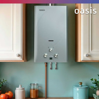 Газовый проточный водонагреватель Oasis 20 S/TUR