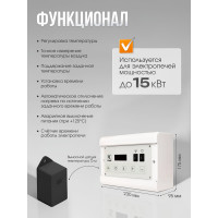Пульт управления Karina Case C15 White Ca-15kW-Wh