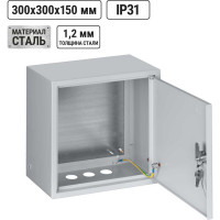 Щит с монтажной панелью ЩМП-3.3.15 300х300х150 TDM ELECTRIC SQ0905-1013