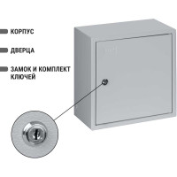 Щит с монтажной панелью ЩМП-3.3.15 300х300х150 TDM ELECTRIC SQ0905-1013