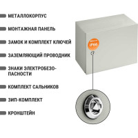 Щит с монтажной панелью ЩМП-3.4.2-0 IP66 300х400х200 TDM ELECTRIC SQ0905-1003
