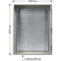 Щит с монтажной панелью ЩМП-4-0 IP66 TDM ELECTRIC SQ0905-0089