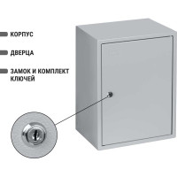 Щит с монтажной панелью ЩМП-4.3.2-0 400х300х200 TDM ELECTRIC SQ0905-1012