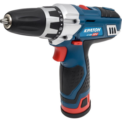 Аккумуляторная дрель-шуруповерт Кратон CDL-12-2-H 3 11 01 052