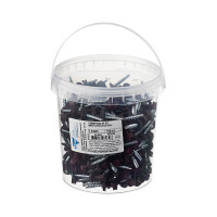 Саморез КР со сверлом 4,8x35 мм RAL-3005 винно-красный, 250 шт в ведре Zitar 127873