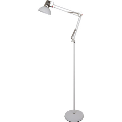 Напольный светильник Camelion KD-431F С71 Белый + хром Berlin 40Вт металл 13091