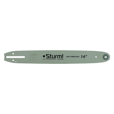 Пильная шина (14"; 1.3 мм; 3/8"; 52 зв.; хвостовик РО) Sturm SB1450380PO