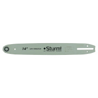 Пильная шина (14"; 1.3 мм; 3/8"; 52 зв.; хвостовик РО) Sturm SB1450380PO
