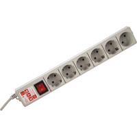 Фильтр-удлинитель Power Cube 1.9м 6роз. серый, SPG(5+1)-B-6