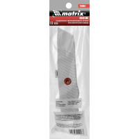 Нож MATRIX 19 мм выдвижное трапециевидное лезвие, металлический корпус 78964