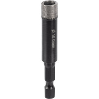 Коронка алмазная по керамограниту TRIO-DIAMOND 10 мм Grand Silver Welding GCB754