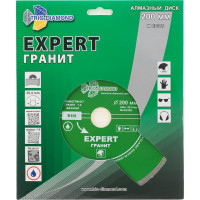 Диск алмазный отрезной TRIO-DIAMOND 200x25.4 Сплошной Expert Гранит EG355